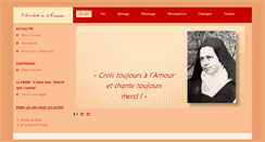 Desktop Screenshot of elisabeth-dijon.org